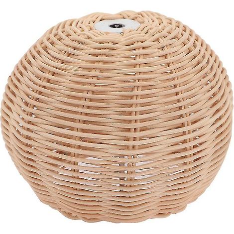 Lampenfuß Aus Geflochtenem Rattan