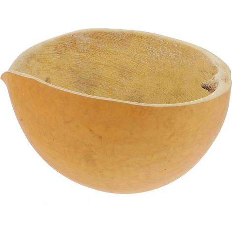 Multifunktionale Wasserkelle Aus Natürlichem Kürbis, Praktisch Zum Kochen (gelb) - 15 X 14 X 8 Cm - Gelb