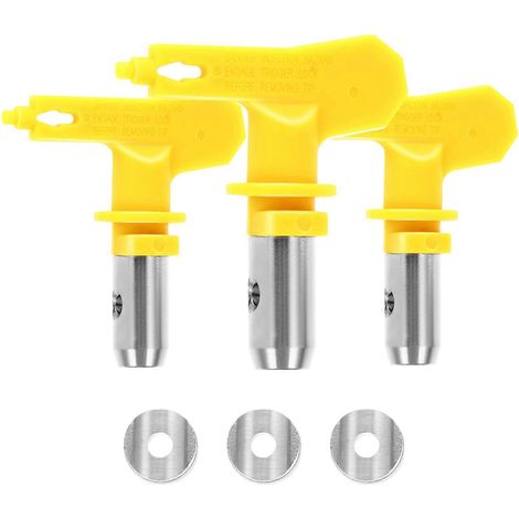 Wendedüsen Für Airless-spritzgeräte, Zubehör Für Airless-spritzpistolen – 5,5 X 5 Cm – Gelb