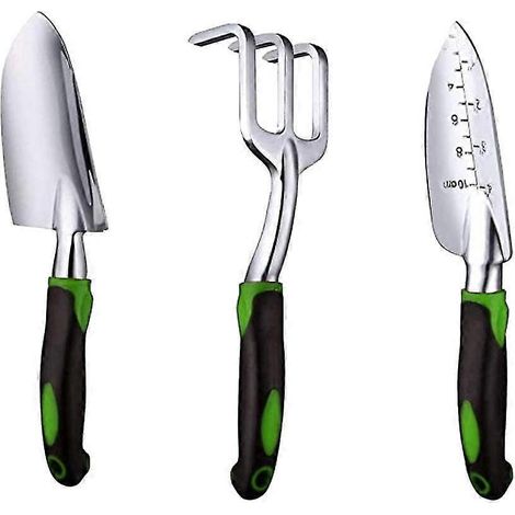 3-teiliges Gartenwerkzeugset Aus Aluminiumlegierung