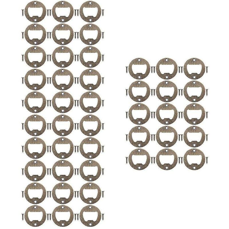 45-teiliges Diy-flaschenöffner-set, Metalleinsätze Für Bierflaschenöffner