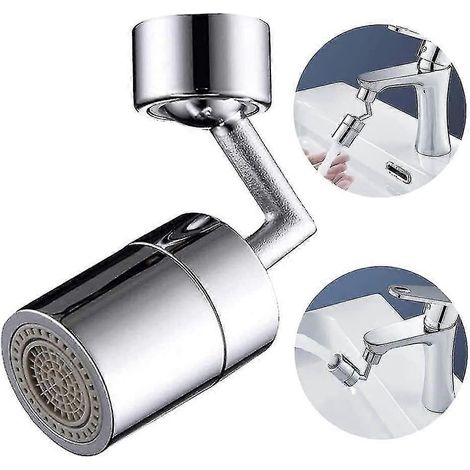 Verstellbarer Wasserhahn-luftsprudler, 720-grad-wasserhahn-luftsprudler, Wassersparender Wasserhahn