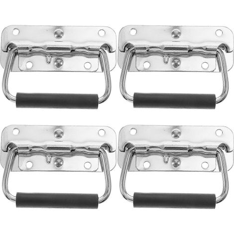 Federbelastete, Aufgesetzte Bootsgriffe, Ersatz-ringgriffe – 10,00 X 7,20 X 1,50 Cm – Silber