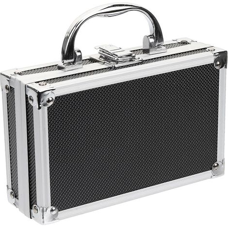 Werkzeugkasten Aus Aluminiumlegierung, Multifunktionaler Werkzeugaufbewahrungskasten, Tragbarer Organizer – 18 X 11 Cm