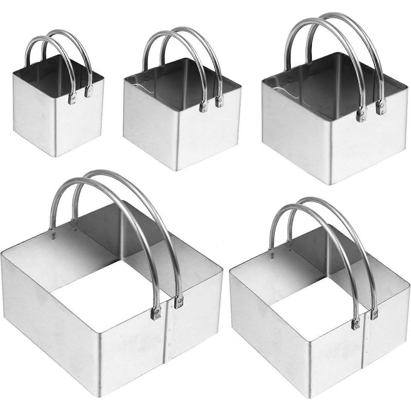 Ausstechformen Aus Edelstahl, Schneidewerkzeug Für Ravioli Und Keksteig – 8 X 8 X 9 Cm