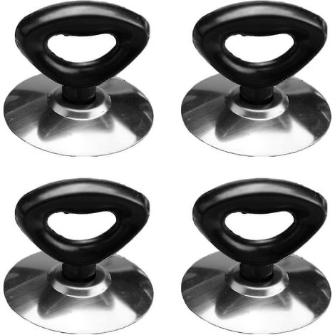 Set Mit 4 Ersatzgriffen Für Kochtöpfe Und Glasdeckelknöpfe, Rostfrei