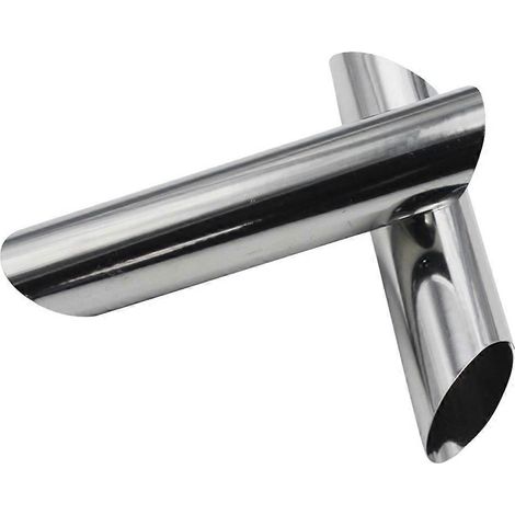 6er-set Zylindrische Croissantformen Aus Edelstahl, Mini-gebäckröhrchen – 6-teilig – Silber