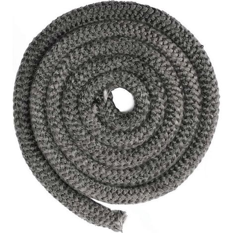 1 Rolle Ersatzdichtung Für Holzöfen, Hochtemperaturbeständig, Rauchdicht, Für Schornsteine – 10 Mm