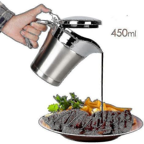 Hochwertige, Isolierte Saucenschüssel Aus Edelstahl, Elegante Doppelwandige Saucenschüssel Aus Silber, Ideal Für Abendessen Mit Freunden.