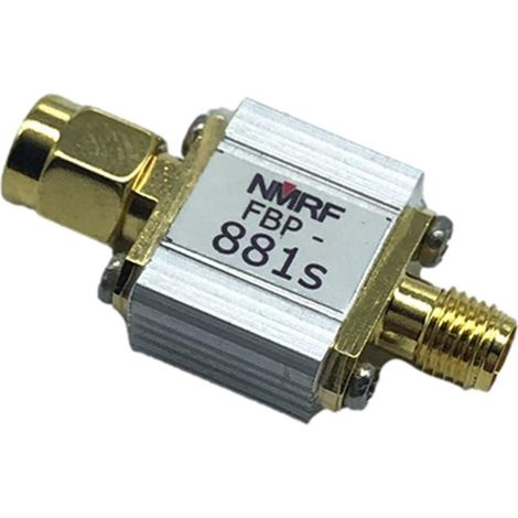Sägezahn-bandpassfilter, 24 Mhz Bandbreite, Sma-schnittstelle, 868–895 Mhz, 2,0–2,5 Db Verstärkung