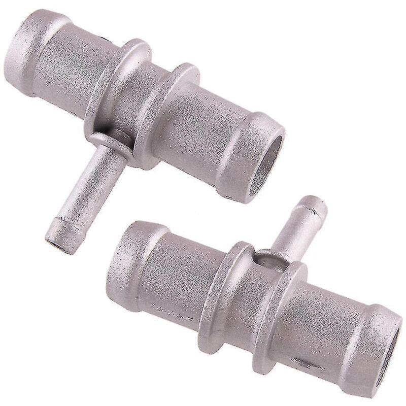 Satz Mit 2 Versilberten 3/4"-5/16"-3/4" (20 Mm-8 Mm-20 Mm) T-stücken Für Heizungs-/kühlmittelschläuche, Reduzierstücke, Universelle Wasseranschlüsse, Neu
