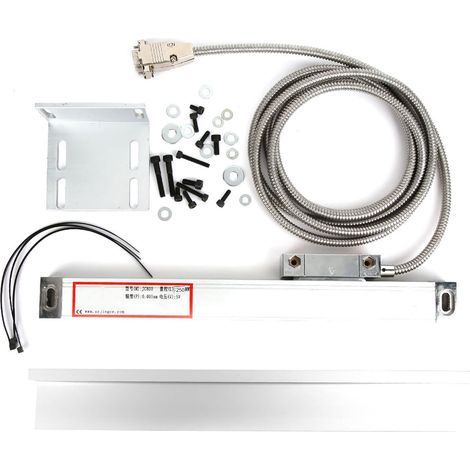 5µm 250mm Dro-linearskala Aus Aluminiumguss Für 2ae/3ae-achsen