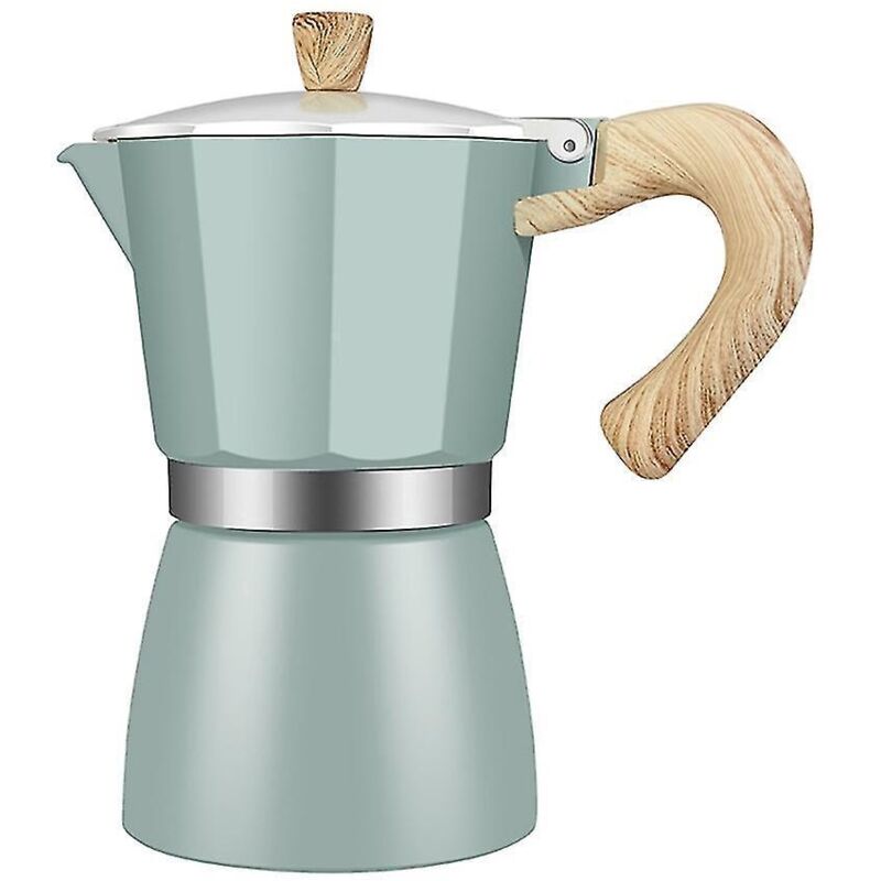 Italienische Kaffeemaschine Aus Aluminium, Perkolator-kaffeemaschine Für Espresso Und Mokka, Italienische 3-tassen-kaffeemaschine, Italienische Herdkanne