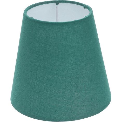 Stofflampenschirm Für Kronleuchter, Hängelampe, Deckenleuchtenabdeckung – 14,00 X 14,00 X 13,00 Cm – Grün