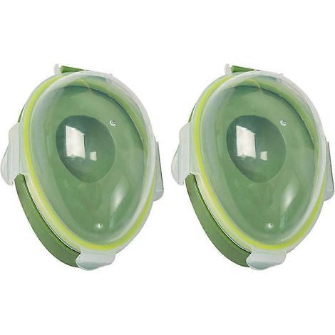 Set Mit 2 Haushalts-avocadoschutzhüllen, Strapazierfähig, Für Empfindliche Avocados – 14,50 X 11,00 X 8,00 Cm