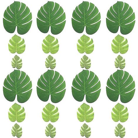 Set Künstlicher Monstera-blätter