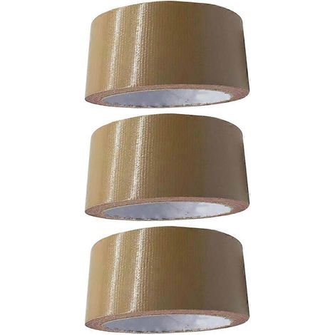 Rollen Professionelles, Einseitig Klebendes, Hochviskoses Klebeband Für Haushalt Und Industrie – 1000 X 4,5 Cm – Hellbraun