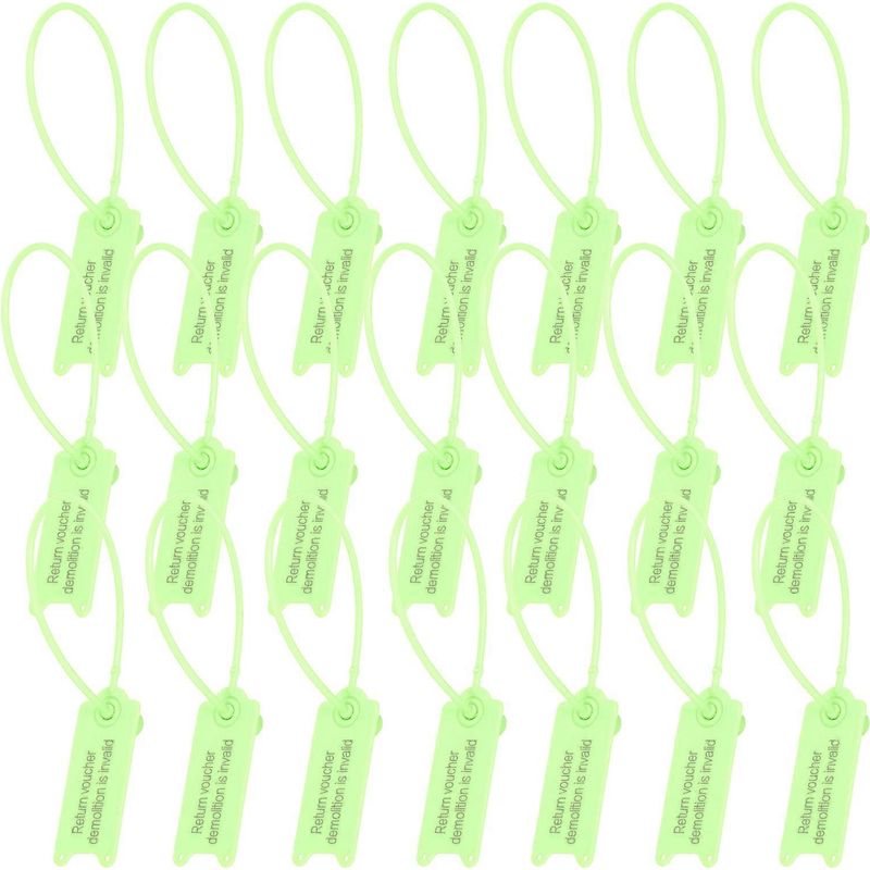 100 Markierungen Für Kabelbinder, Fälschungssichere Kabelbinder, Produktetiketten – 19 X 2 Cm – Hellgrün