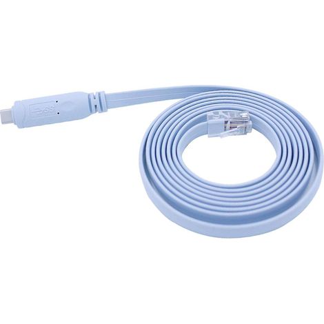 Usb-c-konsolenkabel, 1,8 M, Speziell Für Computer Mit Usb-c-schnittstelle (rj45 8c8p) Entwickelt.