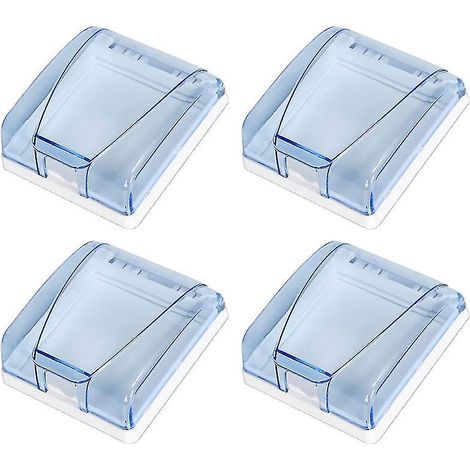 4-teilige Wandsteckdosenbox