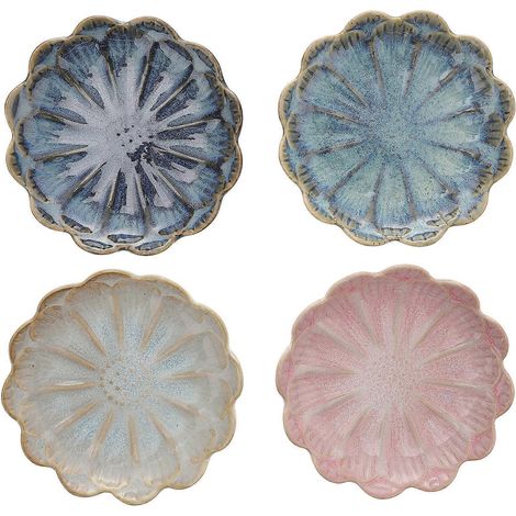 Teile: Japanischer Gewürzteller, Keramikteller Mit Sonnenblumenmuster, Ofenglasierter Porzellanteller Mit Blumendekor, Saucenschale, Schale Für Nüsse Und Obst, Snackteller