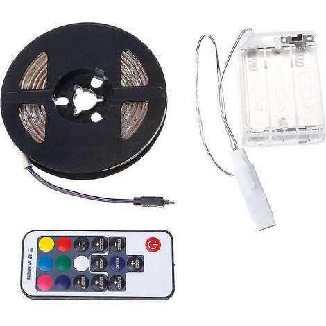 5v-led-lichtleisten, Ferngesteuerte Lampen Mit 17 Tasten, Diy-dekoration Für Drinnen Und Draußen