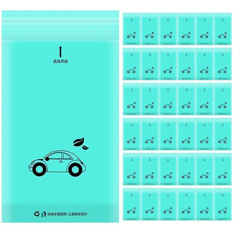 50 Selbstklebende Kotzbeutel Fürs Auto, Einweg-kotzbeutel, Klebe-kotzbeutel – 35,00 X 19,00 X 0,01 Cm – Verschiedene Farben