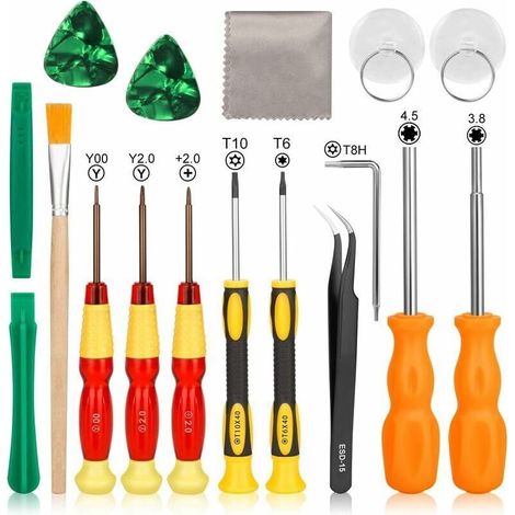 Triwing-schraubendreher Für Schalter x96 Professionelles Komplettes 17-in-1 Reparaturwerkzeugset Triwing-schraubendreher Für Schalter