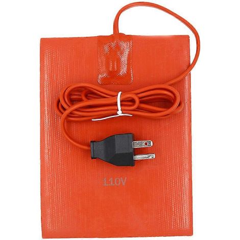 Heizplatte Für Motorblock, Ölwanne Und Hydraulikflüssigkeit (us-stecker) – 20,00 X 15,00 X 0,50 Cm – Orange