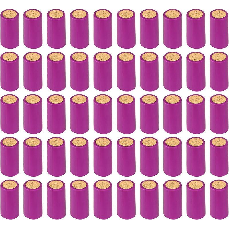 100 Schrumpfkapseln Für Weinflaschen – 6,00 X 3,00 X 3,00 Cm – Rosy