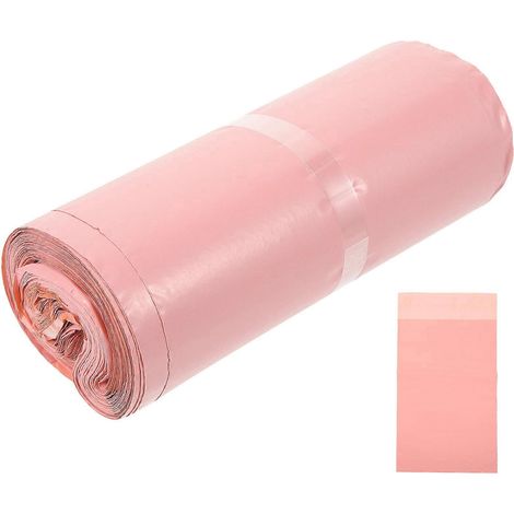 100 Leere, Dicke Damenhygienebeutel – 30 X 16,3 Cm – Rosa