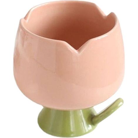 Dekorative Keramiktasse