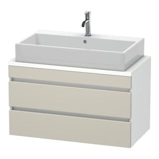 Duravit Waschtischunterschrank Com DuraStyle 90x47,8cm, tau/we ma, f Kons, 2 Schub.