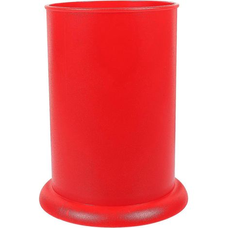 Haushaltsbesteckhalter, Esslöffelhalter, Praktischer Utensilienhalter – 16,5 X 12,8 X 12,8 Cm – Rot