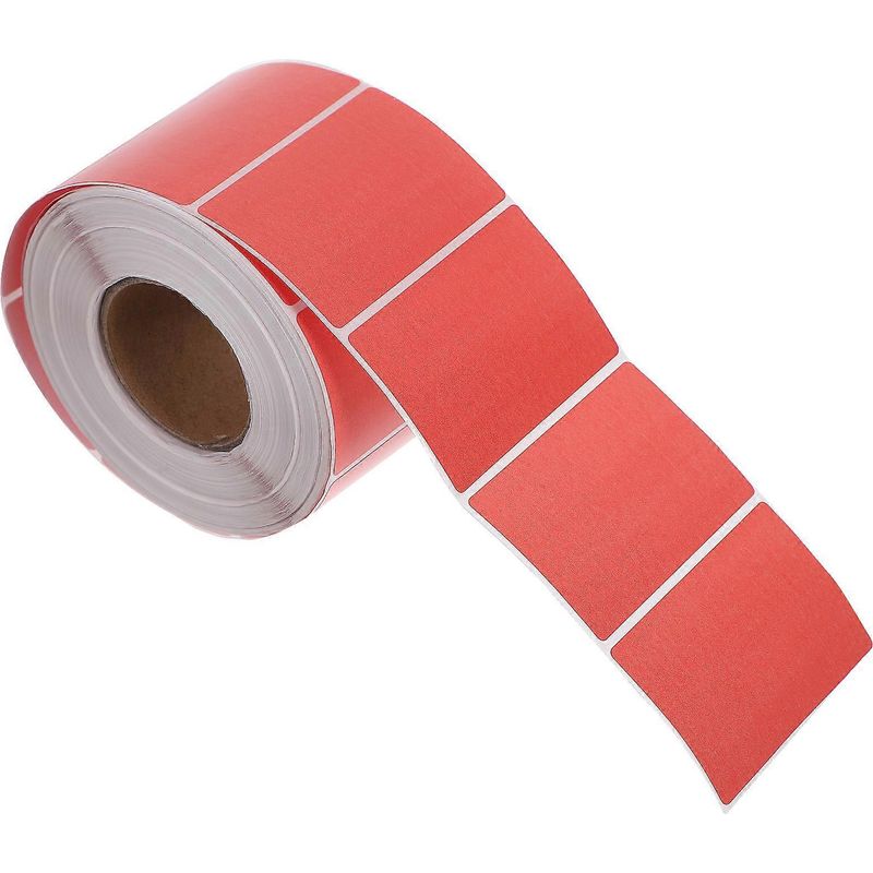 Farbige Thermotransferetiketten, Druckerpapier, Blanko-aufkleber Für Büro, Küche, Teestube (rot) - Rosy