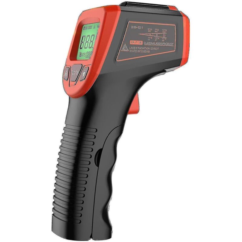 Lcd-laserpyrometer, Ir-infrarotthermometer, Temperaturmessung Bis 600 °c