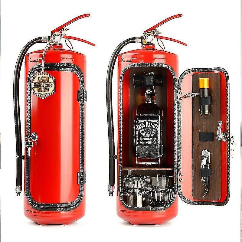 Minibar, Weinschrank In Form Eines Feuerlöschers, Dekorative Aufbewahrungseinheit