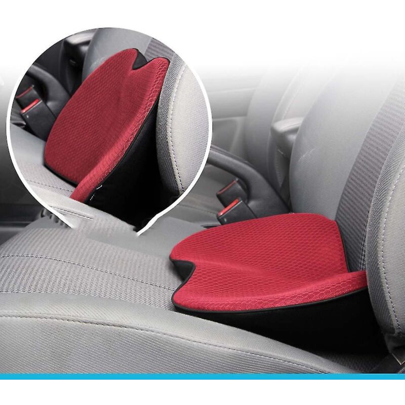 Mini-autokissen, Kleines Kissen, Erhöht Den Sitzkomfort, Ganzjährig Verwendbar, Mit Integriertem Fahrerkissen, Kleines Rotes Kissen.