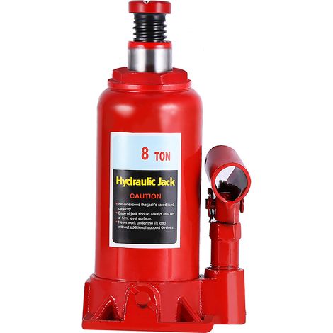 Tragbarer 8-tonnen-hydraulik-flaschenheber Für Pkw, Lkw, Traktoren Und Wohnwagen