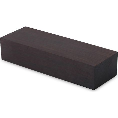 Rohes Schwarzes Ebenholz (12 X 4 X 2,5 Cm): Material Zur Herstellung Von Musikinstrumenten Und Werkzeugen.