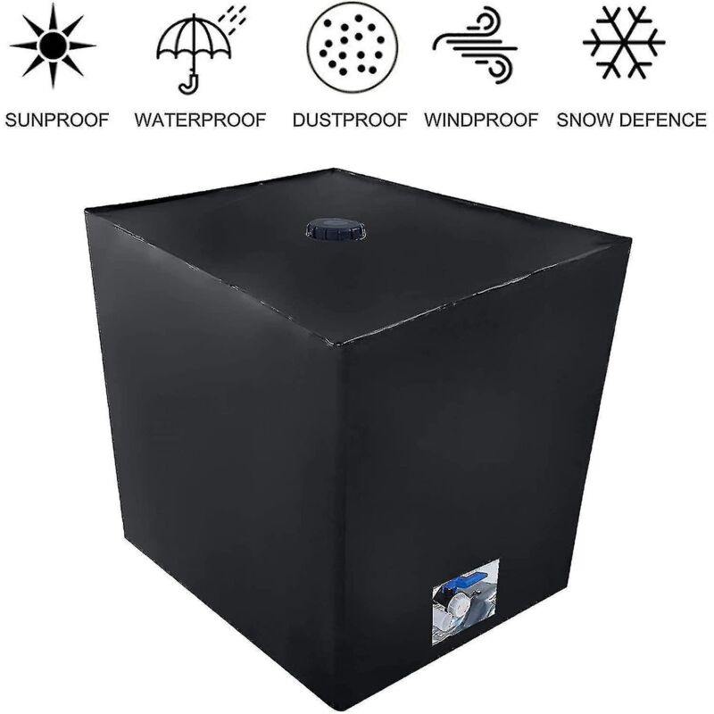 Wassertankabdeckung, 1000-liter-ibc-tankabdeckung, Staubdicht, Uv-beständig, Regendicht, 116 X
