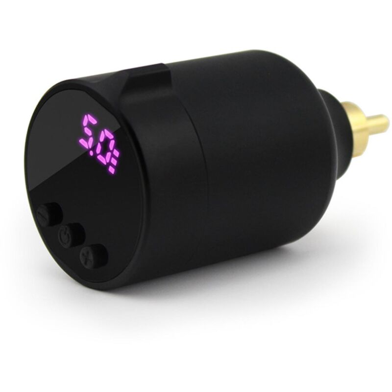 Tragbare, Wiederaufladbare Kabellose 1350-mah-powerbank Für Tätowiermaschinen Mit Rca-anschluss Und Permanent-make-up-werkzeuge