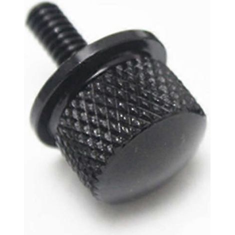 8x1/4" Cnc-sitzbefestigungsschrauben Mit Schwarzer Kappe Für Dyna Sportster