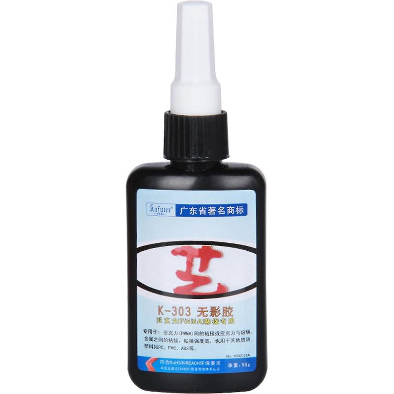 Professioneller, Schattenfreier Acrylkleber (50 Ml) Für Glas