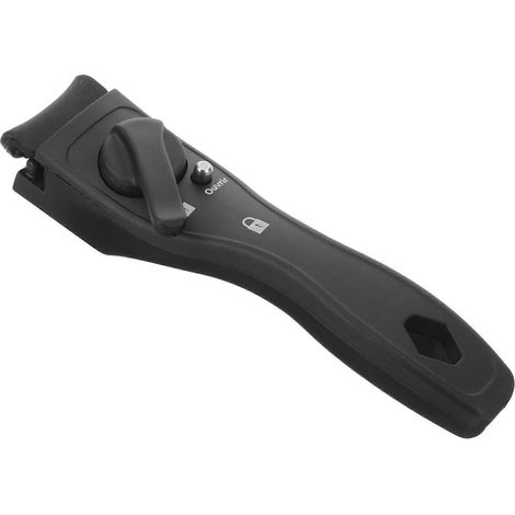 Abnehmbarer Universalgriff Für Outdoor-bratpfanne (1 Stück) – 19,5 X 4 X 4 Cm – Schwarz