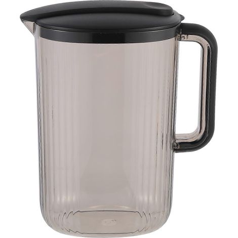 Wasserkaraffe Für Den Haushalt, Saftkanne Für Den Kühlschrank, Kaltwasserbehälter Für Die Küche – 21,00 X 19,00 X 10,00 Cm – Schwarz