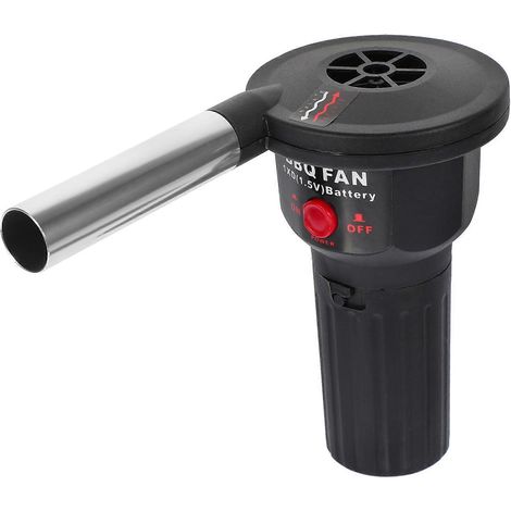 Tragbarer Ventilator Für Grillen, Picknick Und Camping – 13,60 X 10,60 X 8,00 Cm – Schwarz