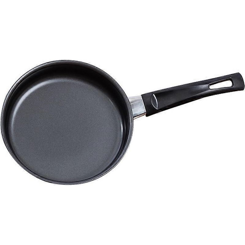 Mini-omelettpfanne, Klein, Flacher Boden, Antihaftbeschichtet, Induktions- Und Gasgeeignet, Universell – 28,00 X 16,00 X 4,00 Cm – Schwarz