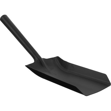Kamin-ascheschaufel, Gartenschaufel, Landwirtschaftsschaufel Ohne Stiel – 41,00 X 11,50 X 5,00 Cm – Schwarz