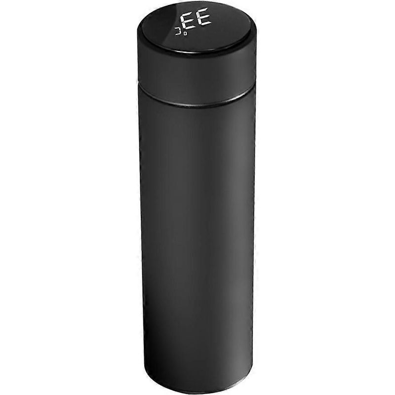 1 Smarter Becher Mit Temperaturanzeige Und Wärmespeicherung – 22 X 6,5 Cm – Schwarz